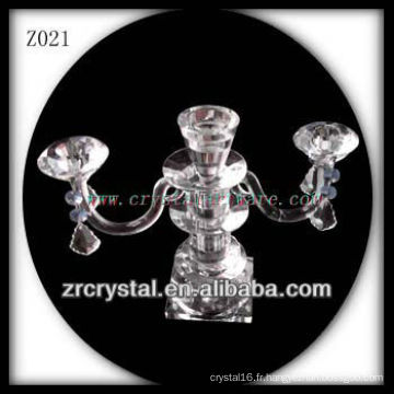 Bougeoir en cristal populaire Z021